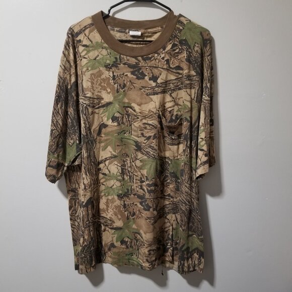 liberty Other - Vintage 90's T Shirt Mossy Oak Single Stitch Camo Hunting 3X Large